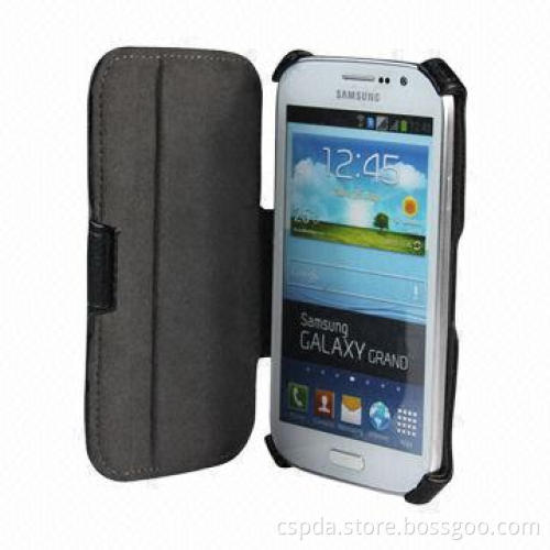 New and Hot-selling Stand PU Leather Cover/Case for Samsung i9082, OEM Orders Welcomed